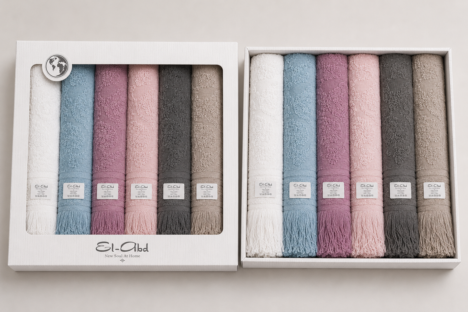 El-abd Towels 6 Pieces