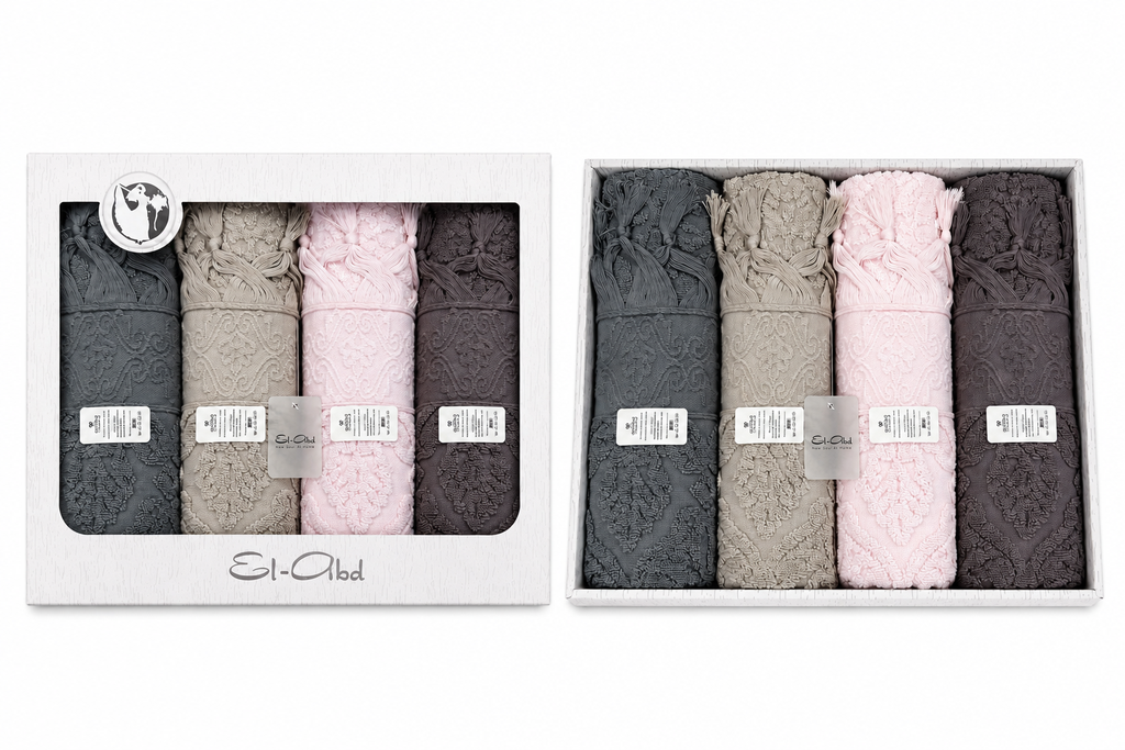 El-abd Towels 4 Pieces