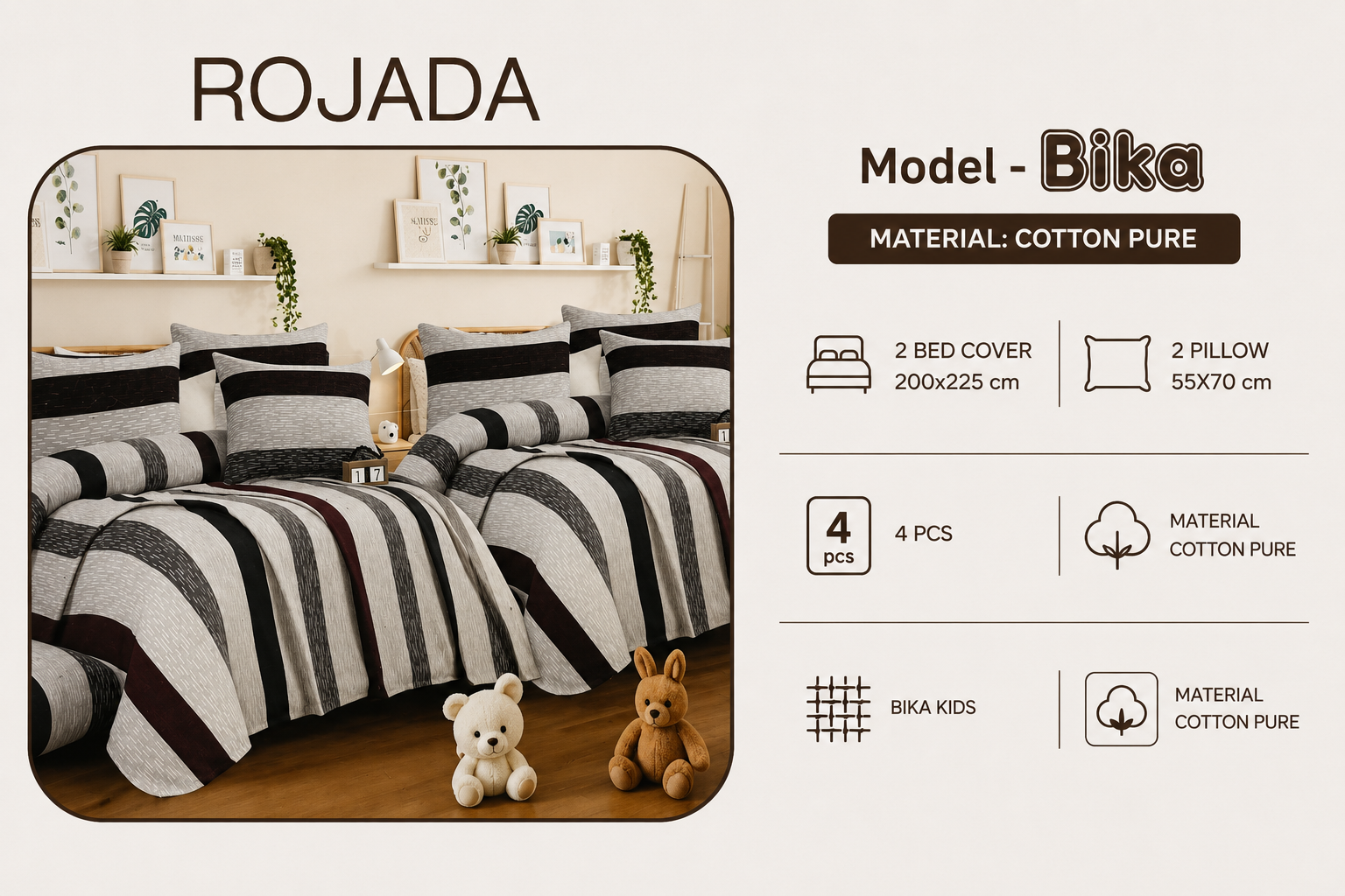 ROJADA: bika kids